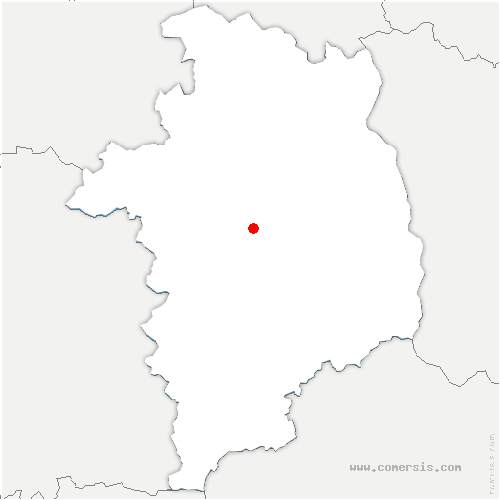 carte de localisation de Combreux