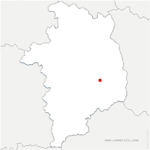 carte de localisation de Cornusse