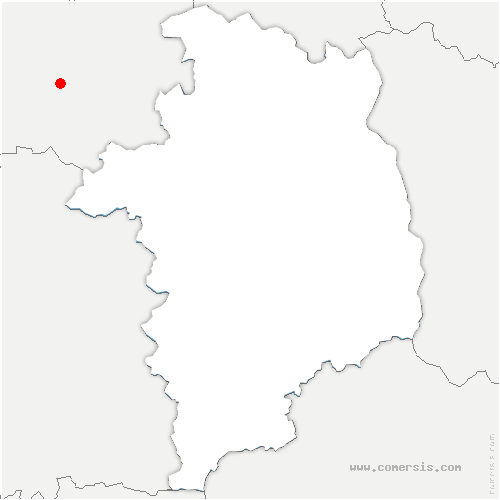 carte de localisation de Cosne-Cours-sur-Loire