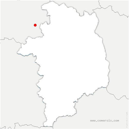 carte de localisation de Couloutre