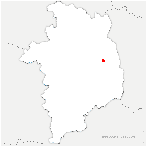 carte de localisation de Couy