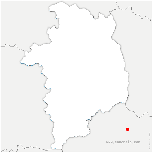 carte de localisation de Dambron