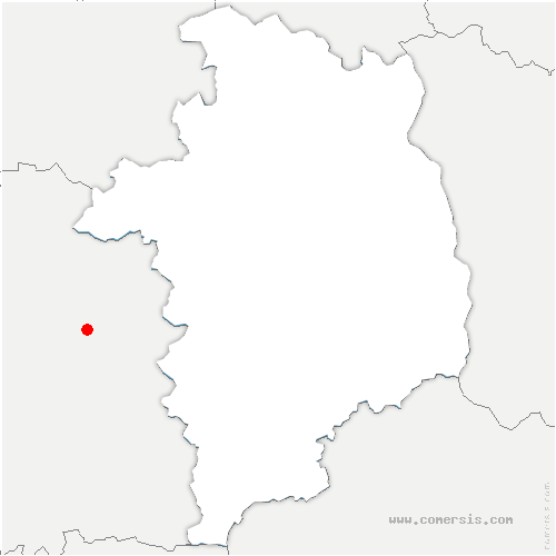 carte de localisation de Dry