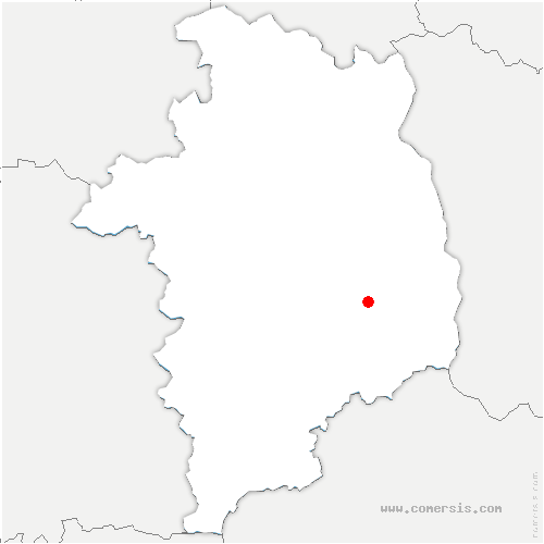 carte de localisation de Flavigny