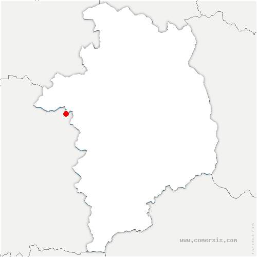 carte de localisation de Fleury-les-Aubrais