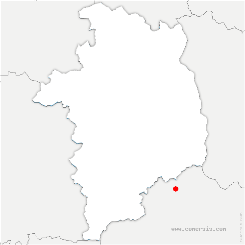 carte de localisation de Fontenay-sur-Conie