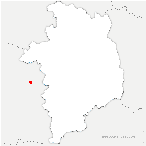 carte de localisation de Garchizy