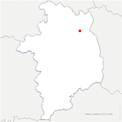 carte de localisation de Guilly
