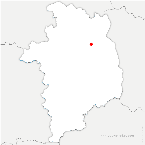 carte de localisation d'Humbligny