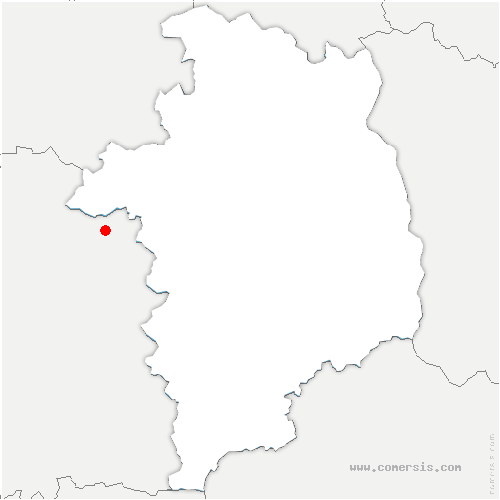 carte de localisation d'Ingré