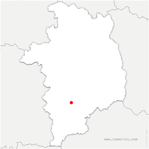 carte de localisation d'Isdes