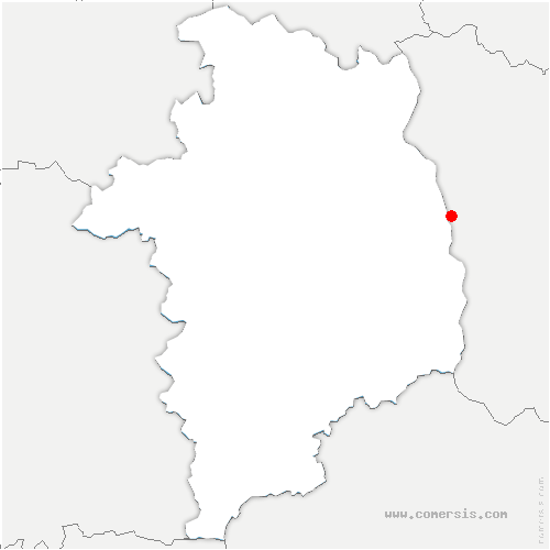 carte de localisation d'Issoudun