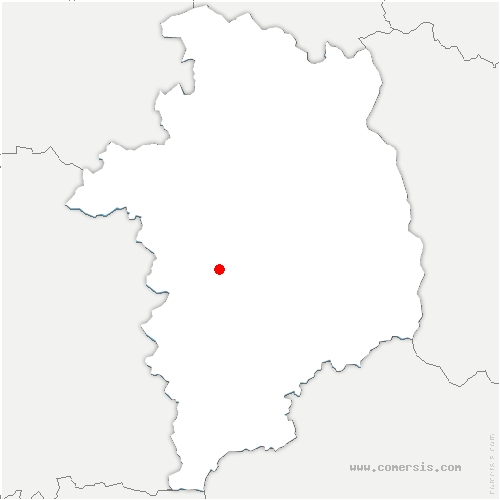 carte de localisation de Jailly