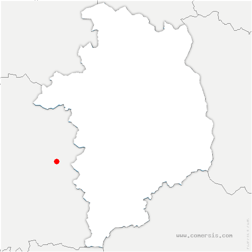 carte de localisation de Jouy-le-Potier