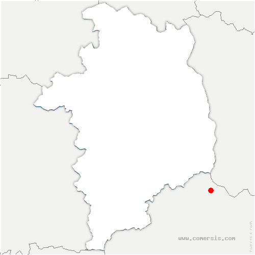 carte de localisation de Lacs