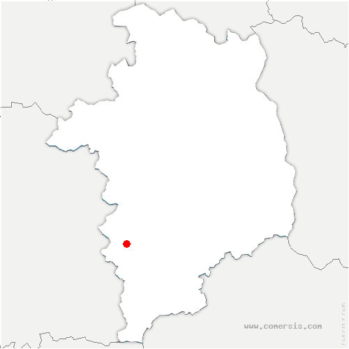 carte de localisation de Lignières