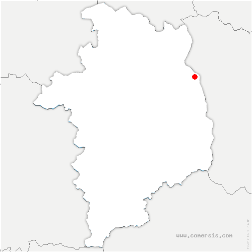 carte de localisation de Lizeray