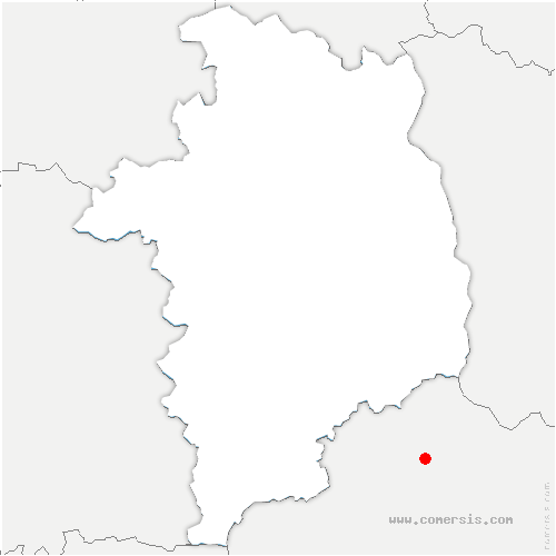 carte de localisation de Loigny-la-Bataille