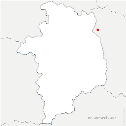 carte de localisation de Luçay-le-Libre