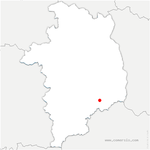 carte de localisation de Lys-Saint-Georges