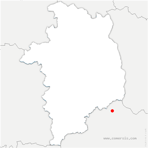 carte de localisation du Magny