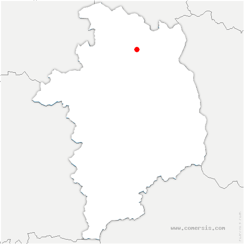 carte de localisation de la Maison-Dieu
