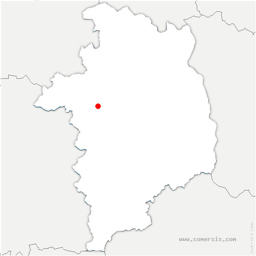 carte de localisation de Marmagne