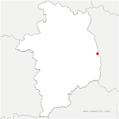 carte de localisation de Marseilles-lès-Aubigny