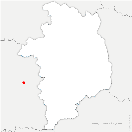 carte de localisation de Marzy