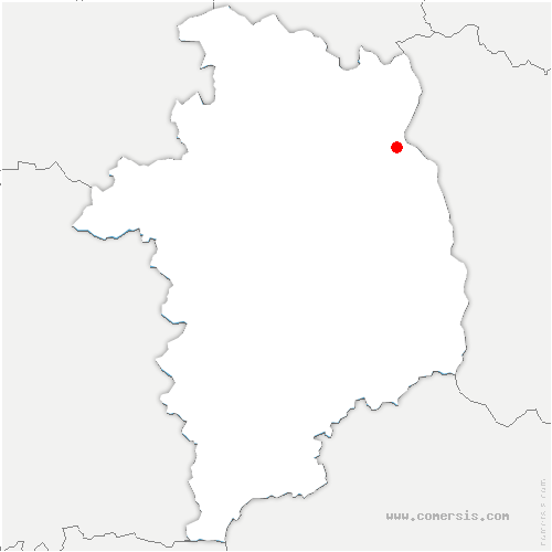 carte de localisation de Ménétréol-sous-Sancerre