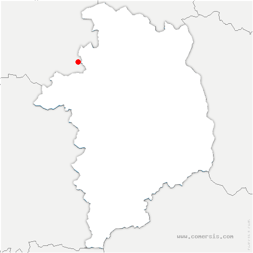 carte de localisation de Menou