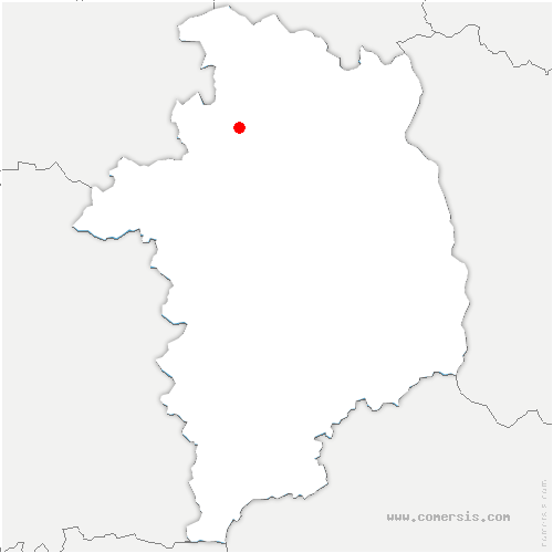 carte de localisation de Méry-ès-Bois