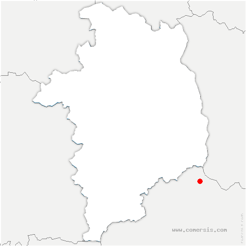 carte de localisation de Montgivray