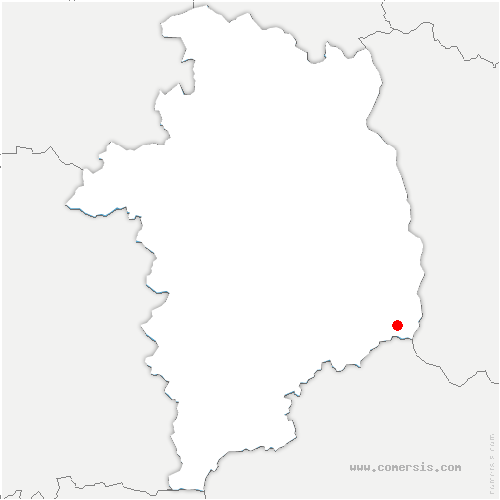 carte de localisation de Mornay-sur-Allier