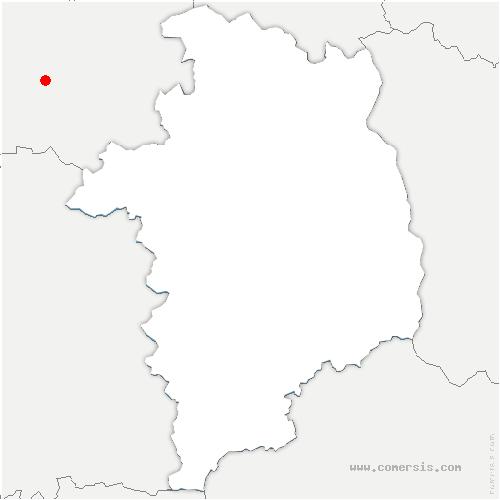carte de localisation de Myennes