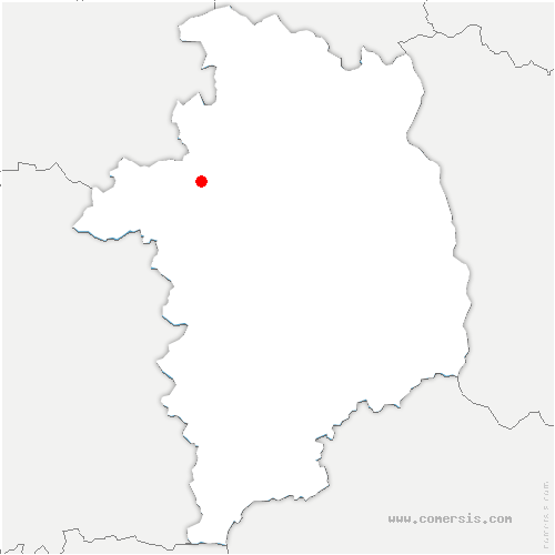 carte de localisation de Neuville-aux-Bois