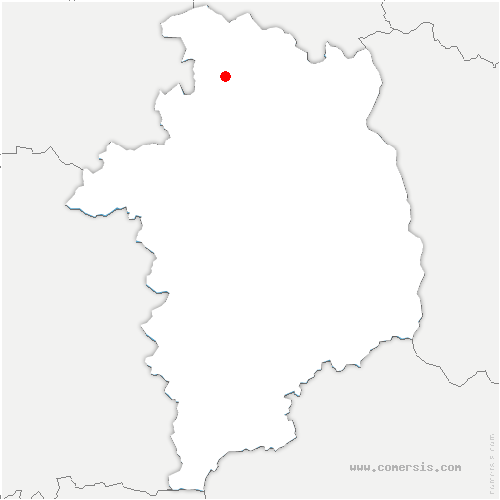 carte de localisation d'Oisy