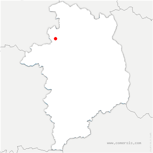 carte de localisation d'Oudan