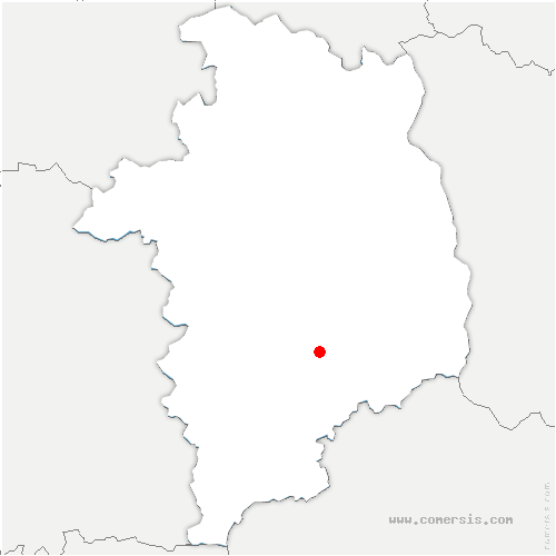 carte de localisation de Parnay