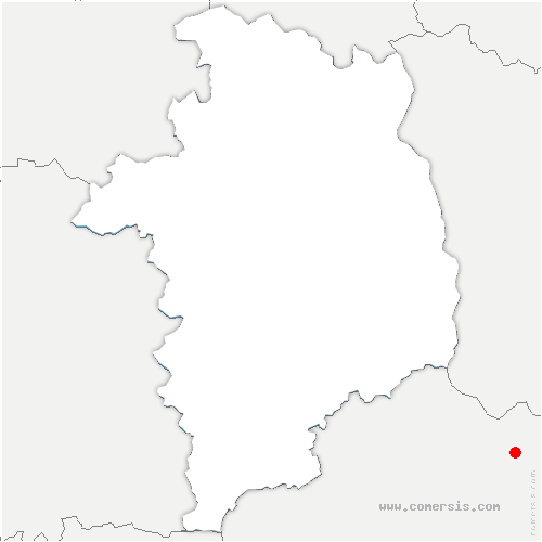 carte de localisation de Pérassay