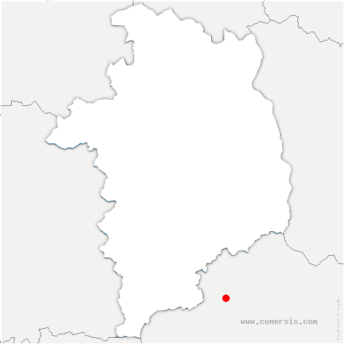 carte de localisation de Péronville