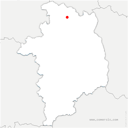 carte de localisation de Pousseaux