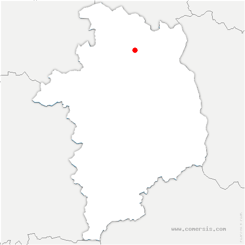 carte de localisation de Prénouvellon