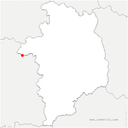 carte de localisation de Raveau