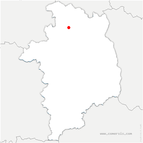 carte de localisation de Rix