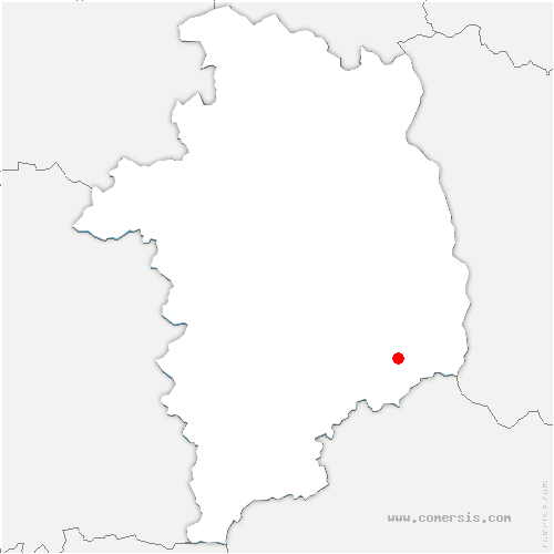 carte de localisation de Sagonne