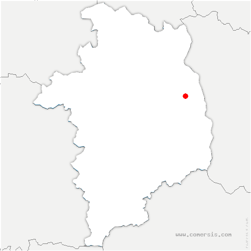 carte de localisation de Saint-Aoustrille