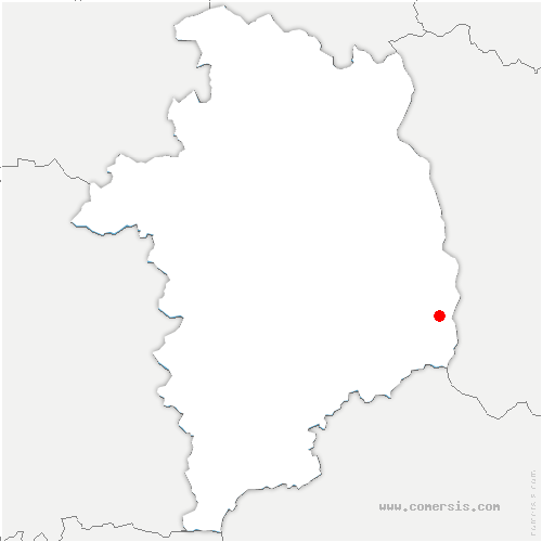 carte de localisation de Saint-Août