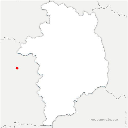 carte de localisation de Saint-Ay