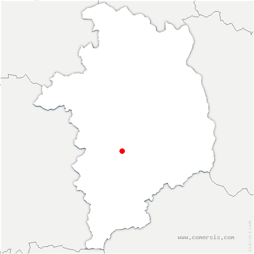 carte de localisation de Saint-Benoît-sur-Loire